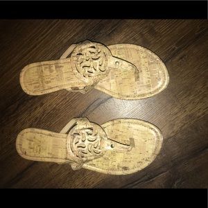 Tan summer sandals